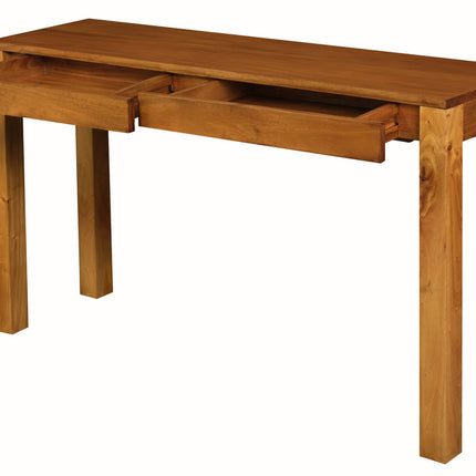 Amsterdam 2 Drawer Sofa Table (Light Pecan)