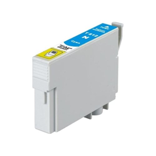 Compatible Premium Ink Cartridges T0812N Cyan  Inkjet Cartridge - for use in Epson Printers