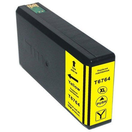 Compatible Premium Ink Cartridges T6764XL High Yield Yellow  Inkjet Cartridge - for use in Epson Printers