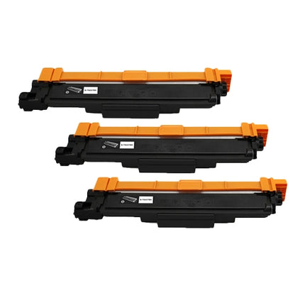 Compatible 3 x TN253BK Black Toner Cartridge - for use in Brother Printers