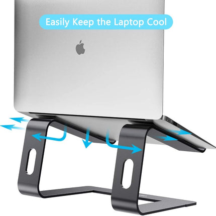 Adjustable Portable Aluminium Laptop Stand Ergonomic Tray Holder Cooling Riser