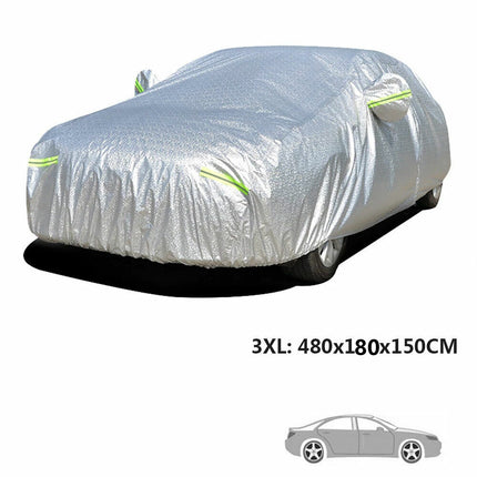 SUV Car Cover Waterproof Aluminum Extra Large Rain UV Dust Hail Resitant 3XL(54.8M x 1.8M x 1.5M)