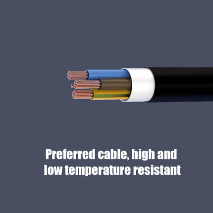 32A/3Phase 22kW 5Meter EV Power Type 2 to Type 2 Charging Cable with Storage Bag