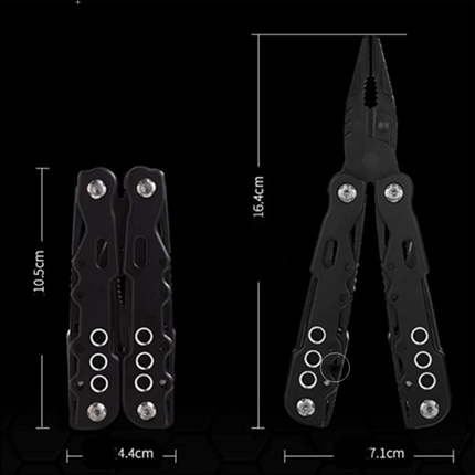 Multi Tool Mini Camping Survival Folding Screwdriver 13 in one Pliers Pocket AU