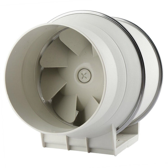 4'' Extractor Fan Duct Hydroponic Inline Exhaust Vent Industrial