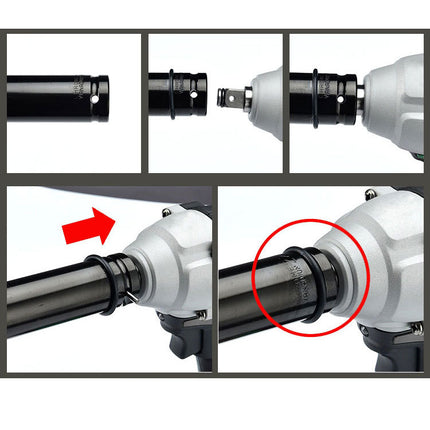 1/2" Cordless Impact Wrench Driver Brushless Rattle Gun For Makita 18V Battery