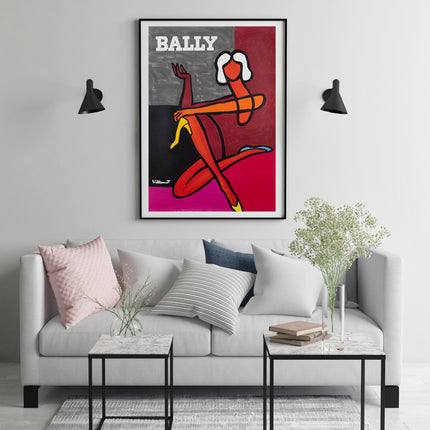 50cmx70cm Fashion Woman Black Frame Canvas Wall Art