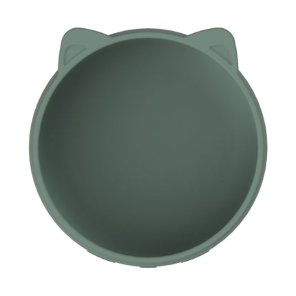 Riley Silicone Bowl -Olive Green