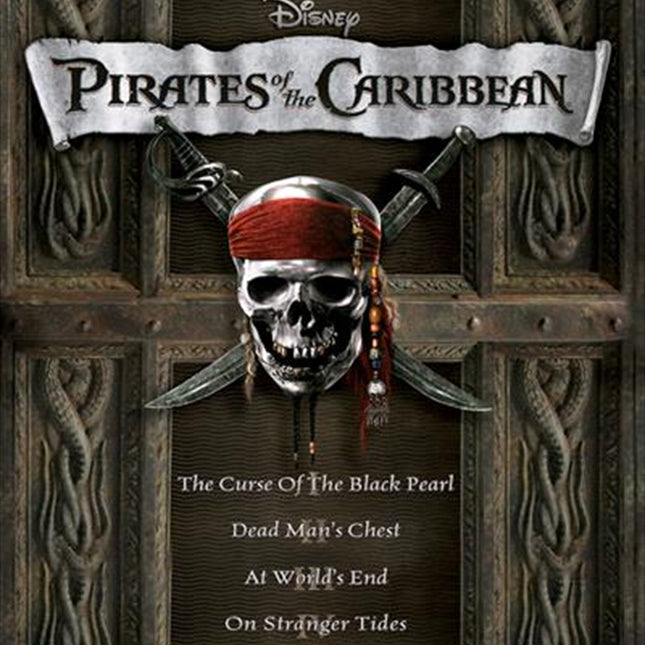 Pirates Of The Caribbean - Quadrilogy Boxset DVD