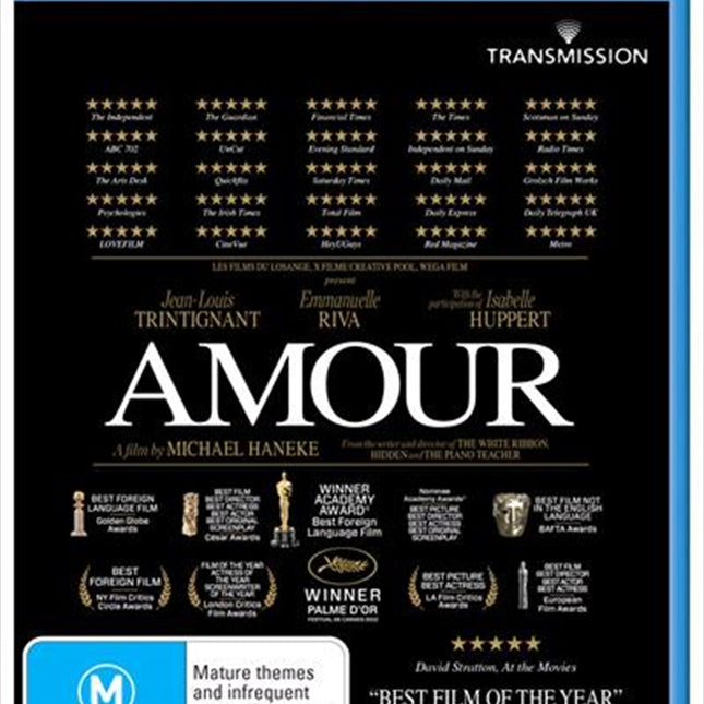 Amour Blu-ray