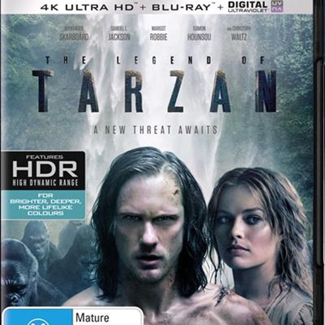 Legend Of Tarzan | Blu-ray + UHD + UV, The UHD