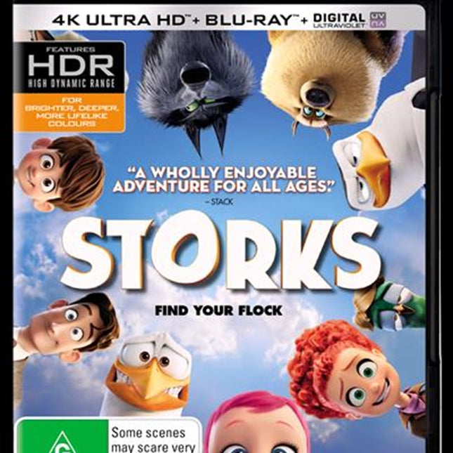 Storks | Blu-ray + UHD + UV UHD