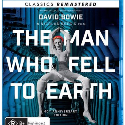 Man Who Fell To Earth - 40th Anniversary Edition - Remastered, The Blu-ray