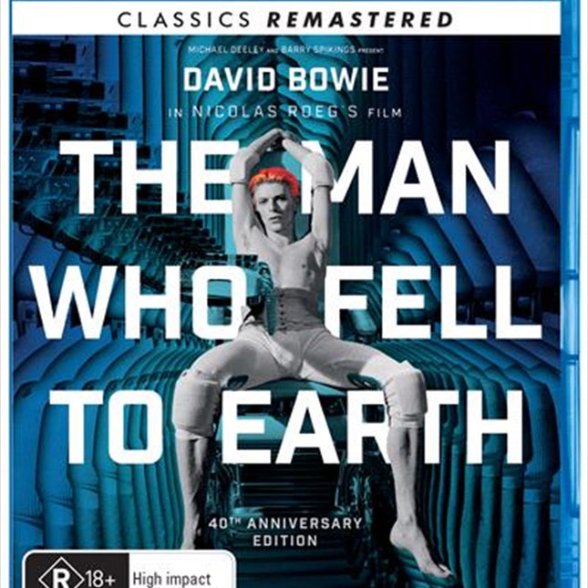 Man Who Fell To Earth - 40th Anniversary Edition - Remastered, The Blu-ray