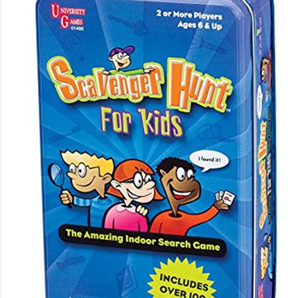 Scavenger Hunt For Kids Tin