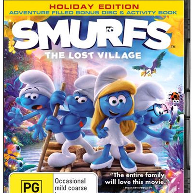Smurfs - The Lost Village | Blu-ray + UHD - Bonus Disc + Activity Book UHD