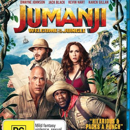 Jumanji - Welcome To The Jungle Blu-ray