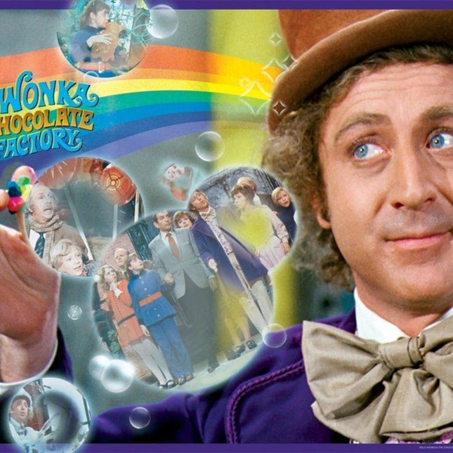 Willy Wonka - Rainbow Poster