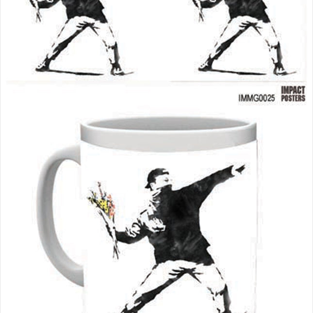 Banksy - Flower Bomber