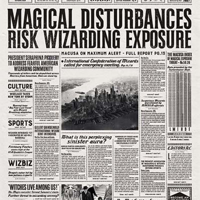 Fantastic Beasts And Where To Find Them - The New York Ghost