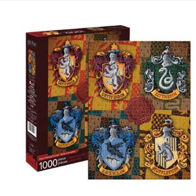 Harry Potter Crests 1000 Piece Puzzle