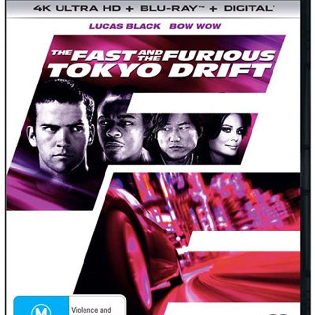 Fast And The Furious - Tokyo Drift | Blu-ray + UHD + Digital Copy, The UHD