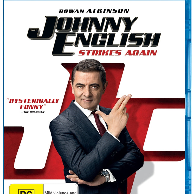 Johnny English Strikes Again Blu-ray