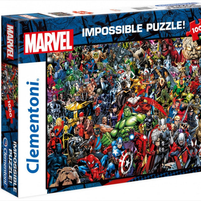 Clementoni Disney Puzzle Marvel Impossible Puzzle 1000 Pieces