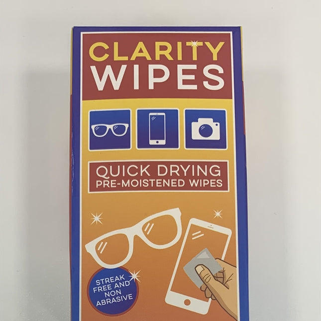 Clarity Wipes 16pk