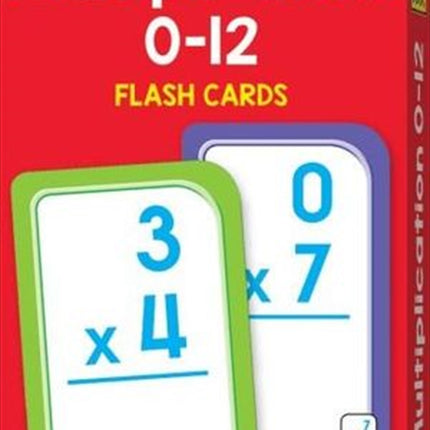 Multiplication 0-12 : School Zone Flash Cards