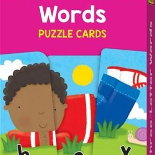 Three-letter Words : School Zone Puzzle Cards