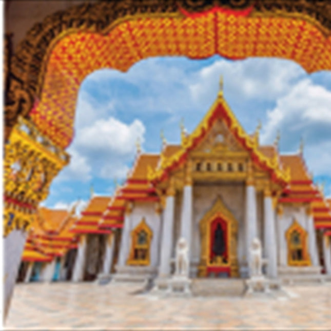 Marble Temple Thailand 1000 Piece Puzzle