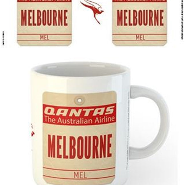Qantas - Melbourne Destination Tag