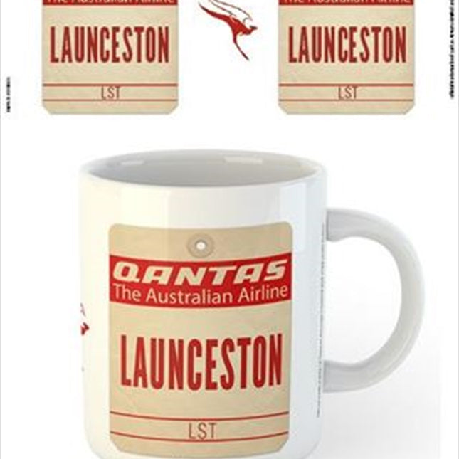Qantas - Launceston Destinaton Tag
