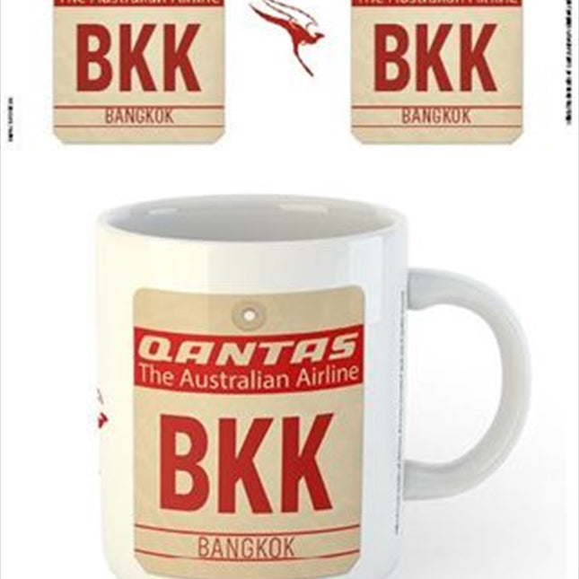Qantas - BKK Airport Code Tag