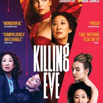 Killing Eve - Season 1-3 DVD