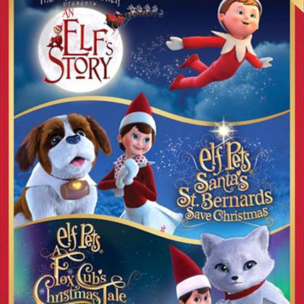 An Elf's Story - The Elf On The Shelf / Elf Pets - Santa's St. Bernard's Save Christmas / Elf Pets - DVD