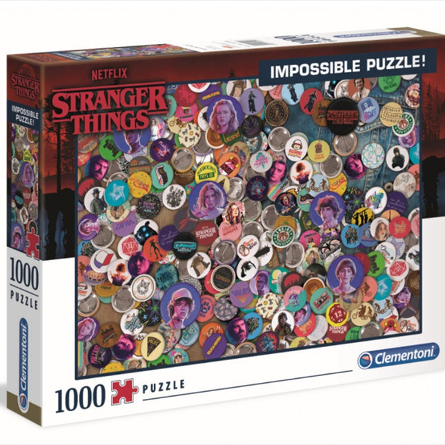 Stranger Things Impossible Puzzle 1000 Pieces