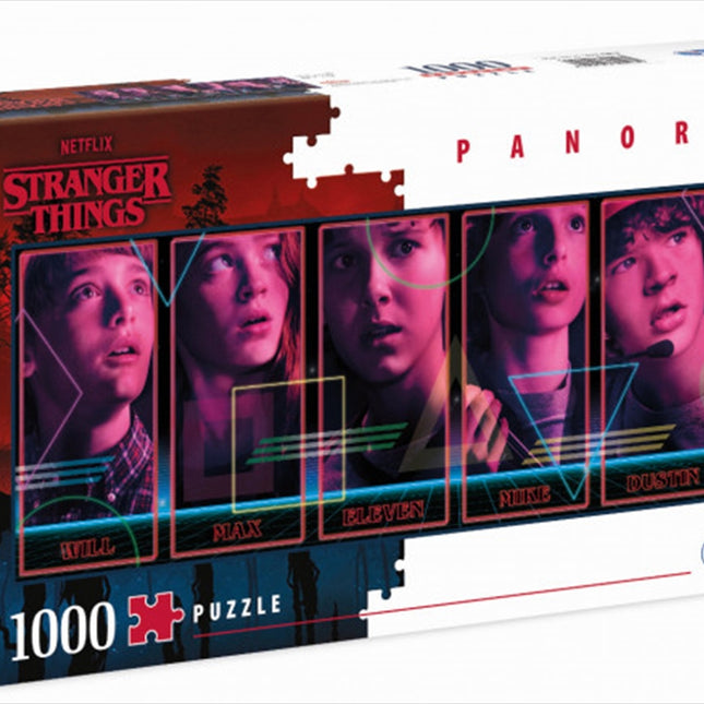 Stranger Things Panorama Puzzle 1000 Pieces
