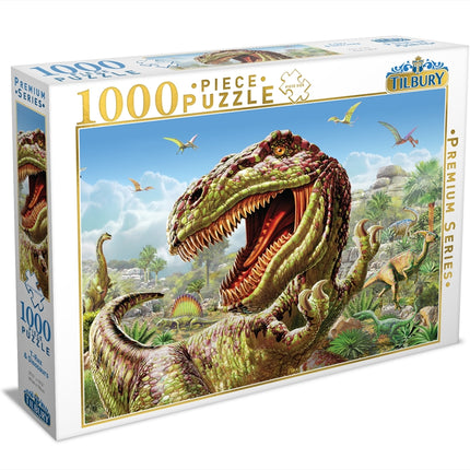 T Rex And Dinosaurs 1000 Piece Puzzle