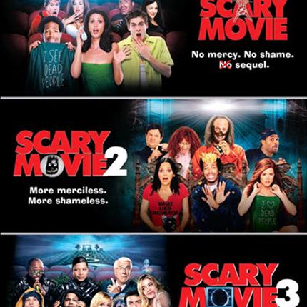 Scary Movie / Scary Movie 2 / Scary Movie 3 | 3 Movie Franchise Pack DVD