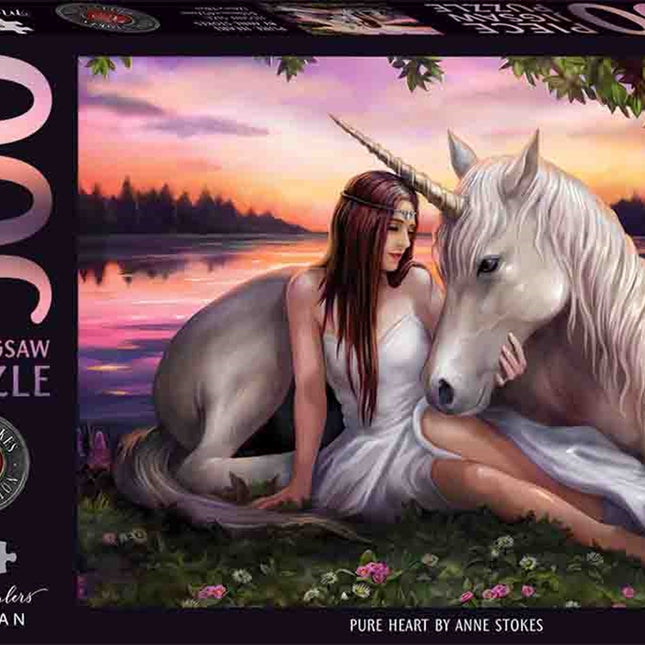 Mindbogglers Artisan Jigsaw: Pure Heart 500 Piece Puzzle
