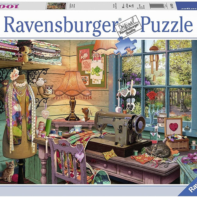 Sewing Shed Puzzle 1000 Piece Puzzle