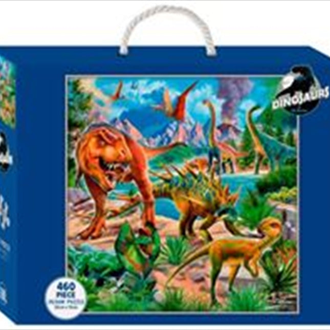 Dinosaurs In The Wild 460 Piece Puzzle