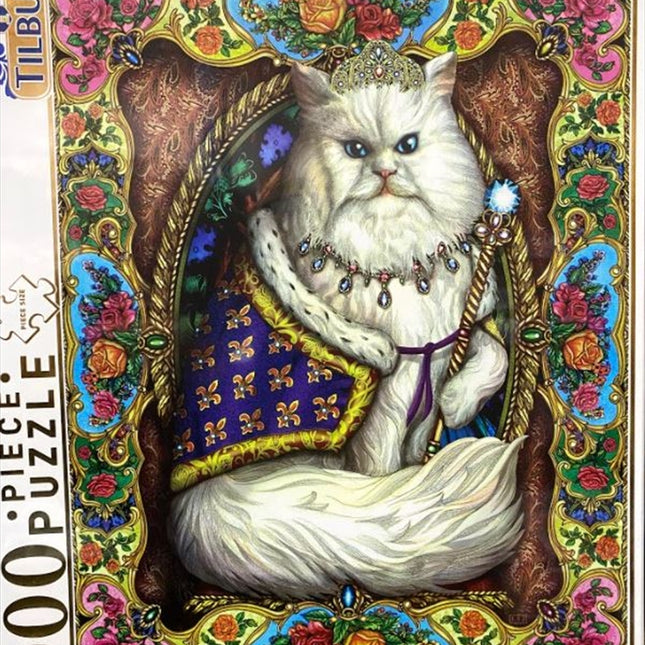 Regal Cat Comical Animals 1000 Piece Puzzle