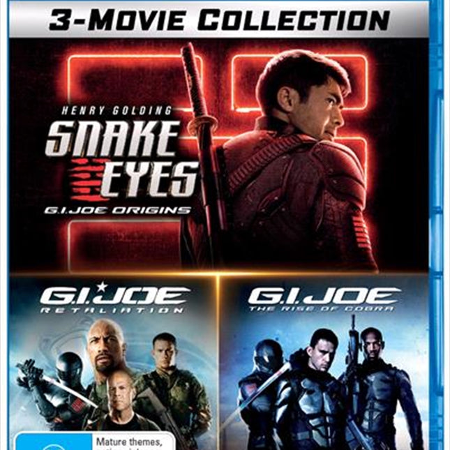 G.I.Joe / G.I.Joe - Retaliation / Snake Eyes - G.I.Joe Origins | 3 Movie Franchise Pack Blu-ray