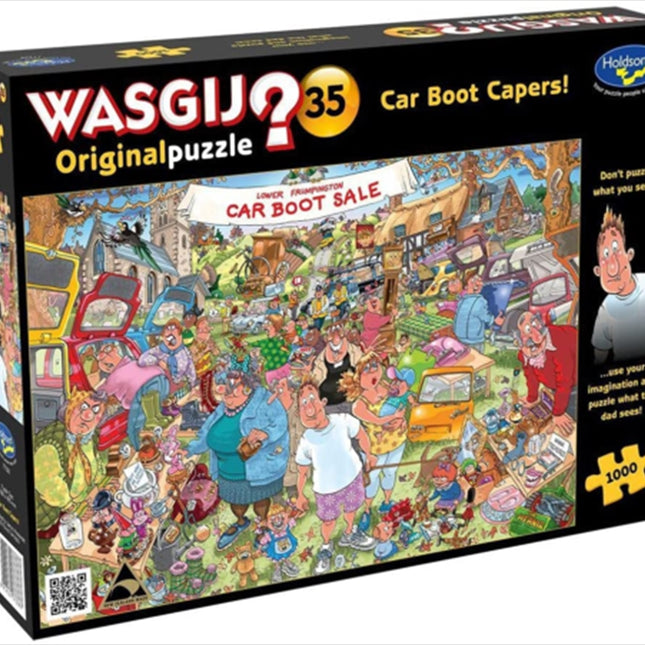 Wasgij Puzzle 1000 Piece - Original 35 - Car Boot Capers