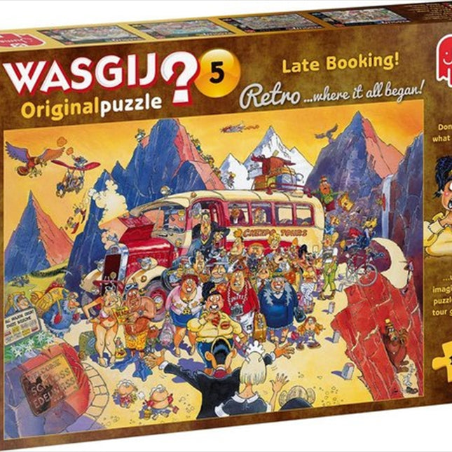 Wasgij Jumbo 1000 Piece Puzzle - Retro Original 5 Late Booking