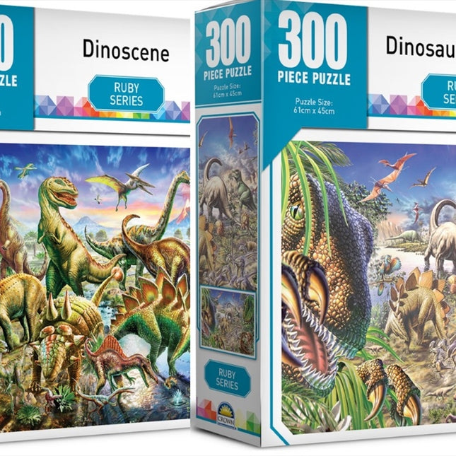 Crown - Ruby Series 300 Piece Puzzle - Assorted  (SENT AT RANDOM)