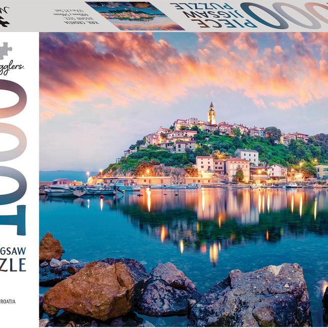 Mindbogglers 1000pc Jigsaw: Krk, Croatia